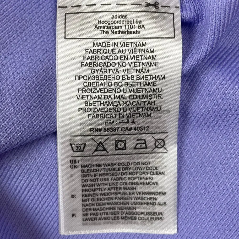 Adidas Golf Climalite Polo Shirt Men M Lavender Performance Moisture Wicking NWT